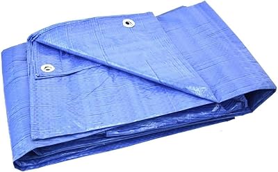B2C Tarpaulin Regular Heavy Duty Waterproof Cover 70GSM 1.5x2m Blue