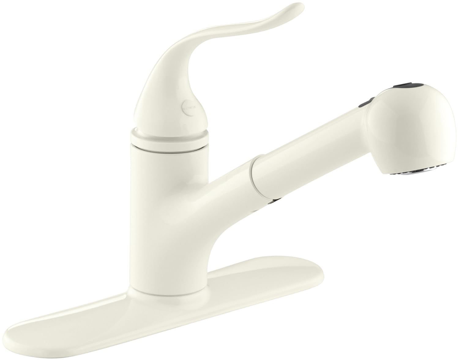 KOHLER K-15160-96 Coralais Single Control Pullout Spray Kitchen Sink