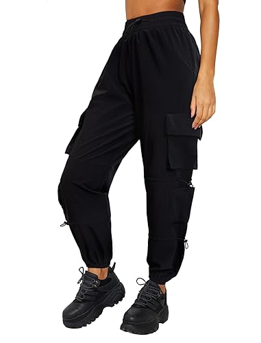 DLOODA Quick Dry Cargo Pants Lightweight Tactical Hiking Pants