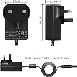 AmzFwing 24V 1A Power Supply Adapter 100-240V AC to DC 24W Transformer view 9