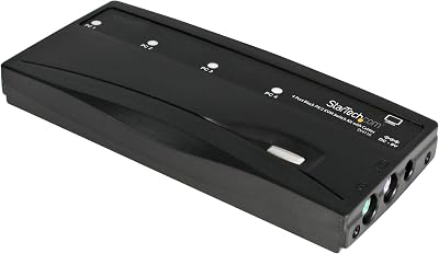 StarTech.com 4 Port PS/2 KVM Switch Kit w/ VGA Cables - SV411K