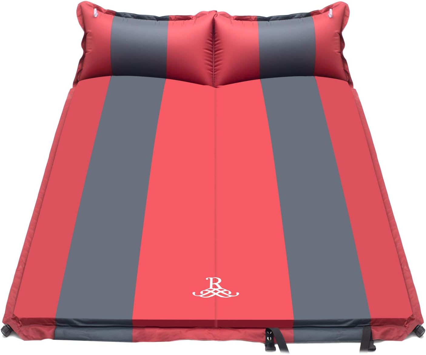 BELLAMORE GIFT Self-Inflating Sleeping Pad with Armrest & Pillow - Inflatable Foam Sleeping Mat for Hiking, Camping, and Traveling - Compact, Durable