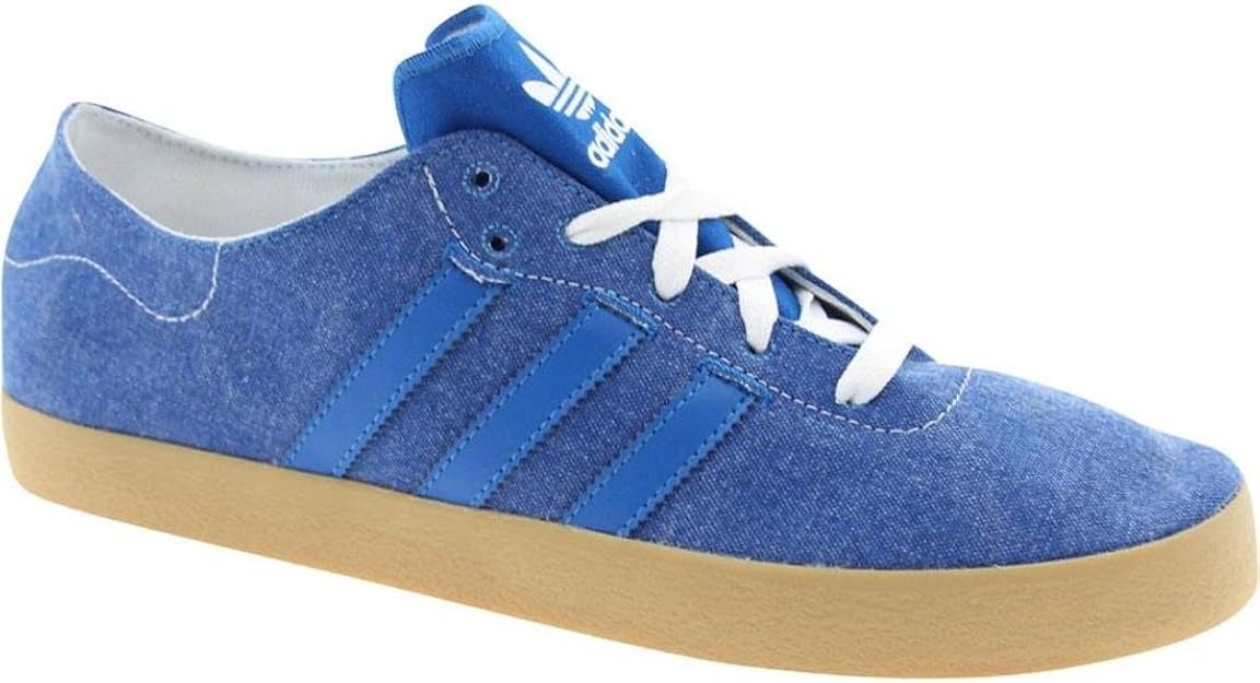 Amazon.com | Adidas ADI-EASE Surf Blue / Blue / Gum Skate Shoes - Size 9.5 | Skateboarding