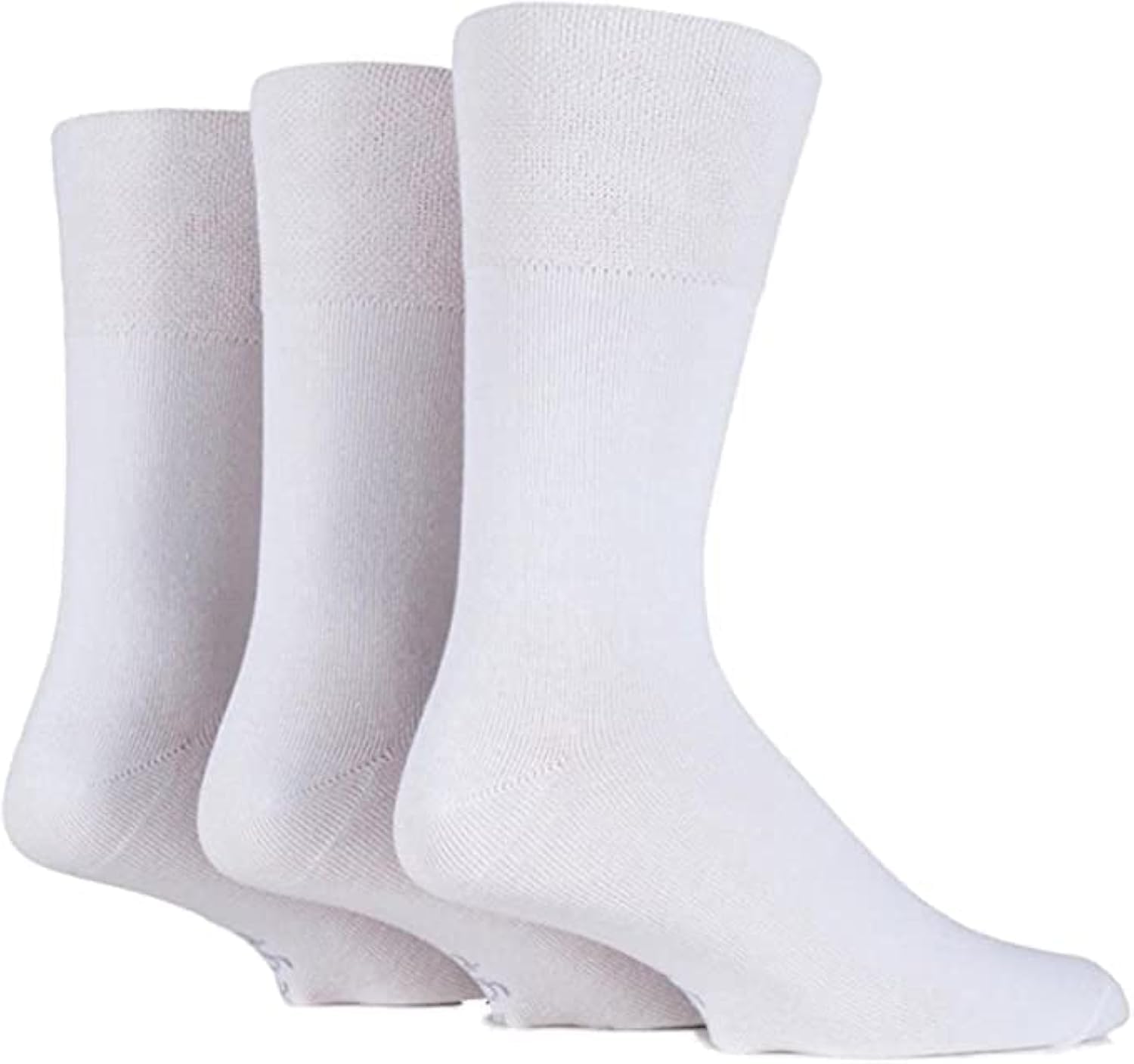 COSHAL® 3 & 6 Womens Diabetic Socks wide Honey Comb top soft cuff Non-Elastic Soft Toe cosy Woman Socks Multipack Non-Binding Circulatory Socks SIZE (4-7) 3 & 6 Pairs (White (3 Pairs))
