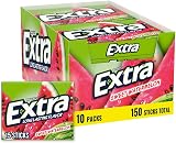 Extra Sweet Watermelon Sugarfree Chewing Gum 10 Packs 15 Sticks Each view 1