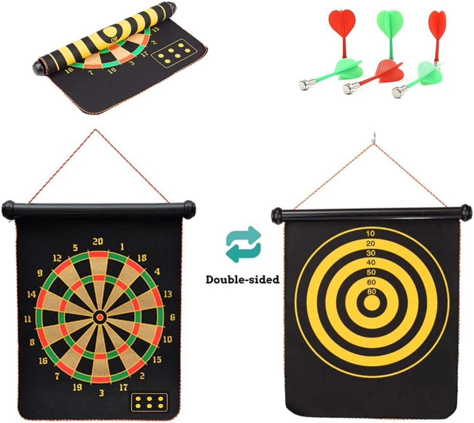 childrens magnetic dart board
