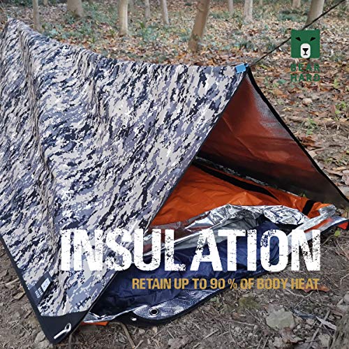 Bearhard 3.0 Heavy Duty Emergency Blanket, Emergency Tarp, Insulated