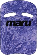 Maru Kickboard Dark Purple EVA Foam Swim Float 42x28 cm – Easy Grip
