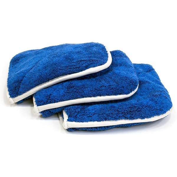 Automotive 20 x 30 Microfiber Car-Drying Towel and SUVs Dreadnought Blue/Gray Double-Twist Pile Trucks One-Pass Vehicle-Drying Towel Lightweight and Durable Superior Absorbency for Drying Cars Chamois