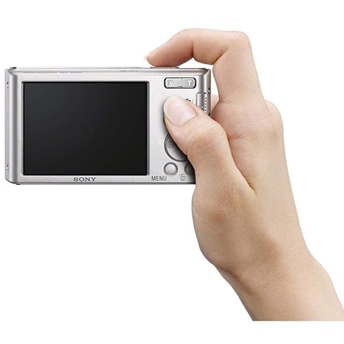 Sony DSCW830 20.1 MP Digital Camera with 2.7-Inch LCD (Silver) in