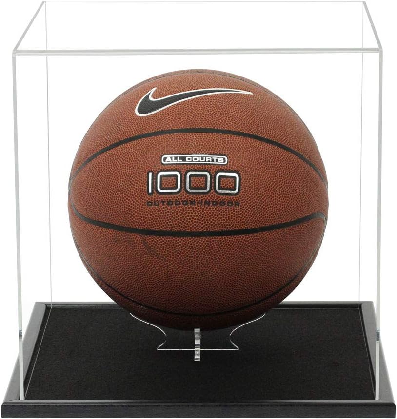 Basketball Display Case with a Choice of Base Styles