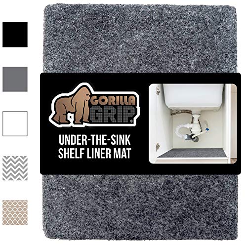 Gorilla Grip Original Premium Under Sink Mat Liner, 24x60 Inch, Non