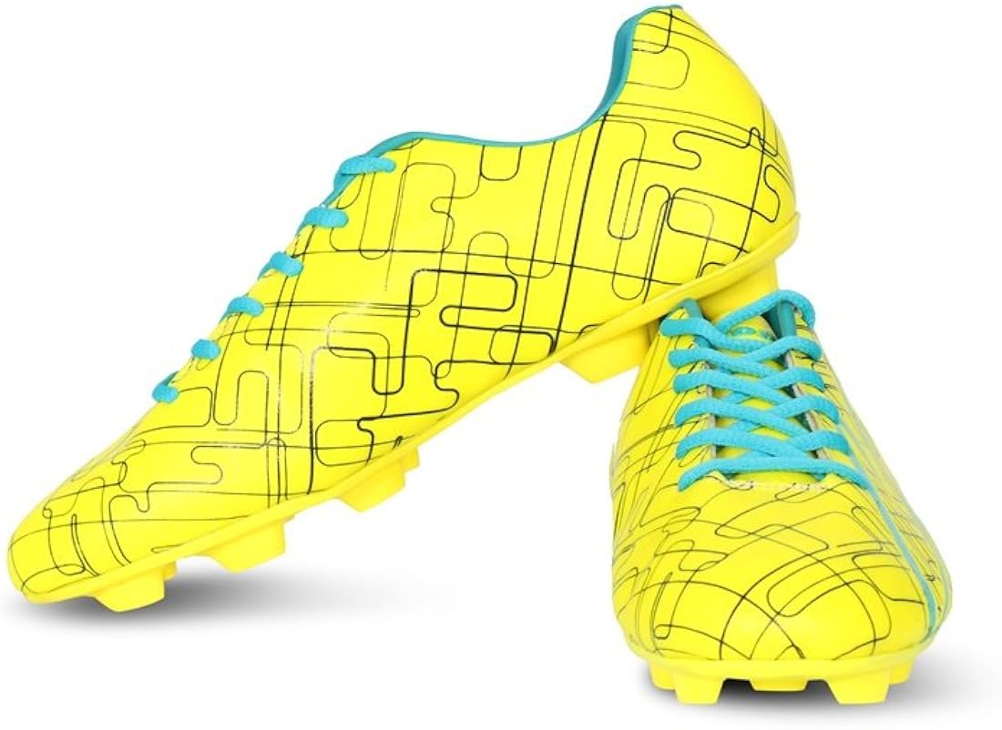 Buy Vector X Chaser Kids Football Shoes (GreenBlackFirozi) at Amazon.in