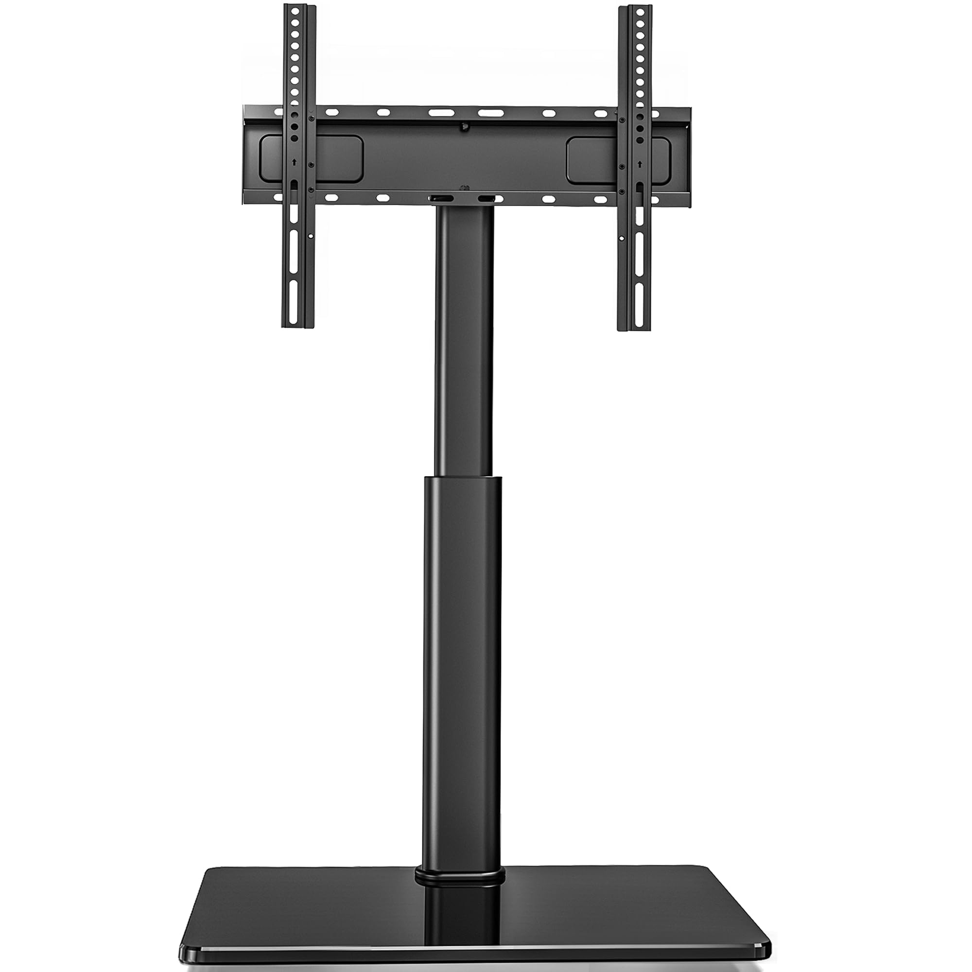 Swivel TV Floor Stand for 32-65 Inches TVs, 8 Level Height Adjustable Corner Small TV Stand Mount for Living Room/Bedroom, Holds up to 88 lbs,MAX VESA 400x400mm,Black