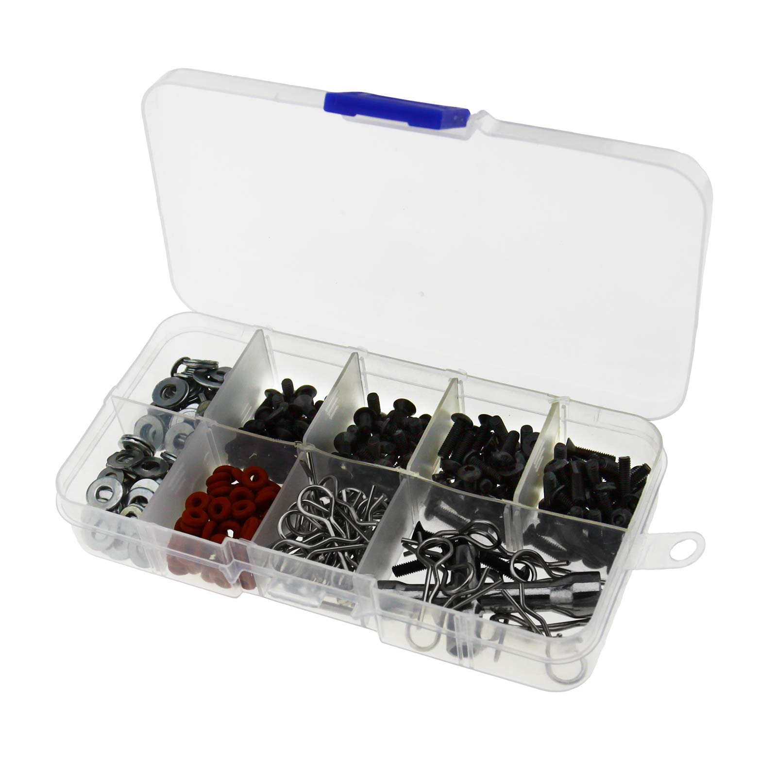 ENET 270Pcs Screws Box Repair Tool Assorted Kit Fit For 1/10 HSP RC Car Accessories