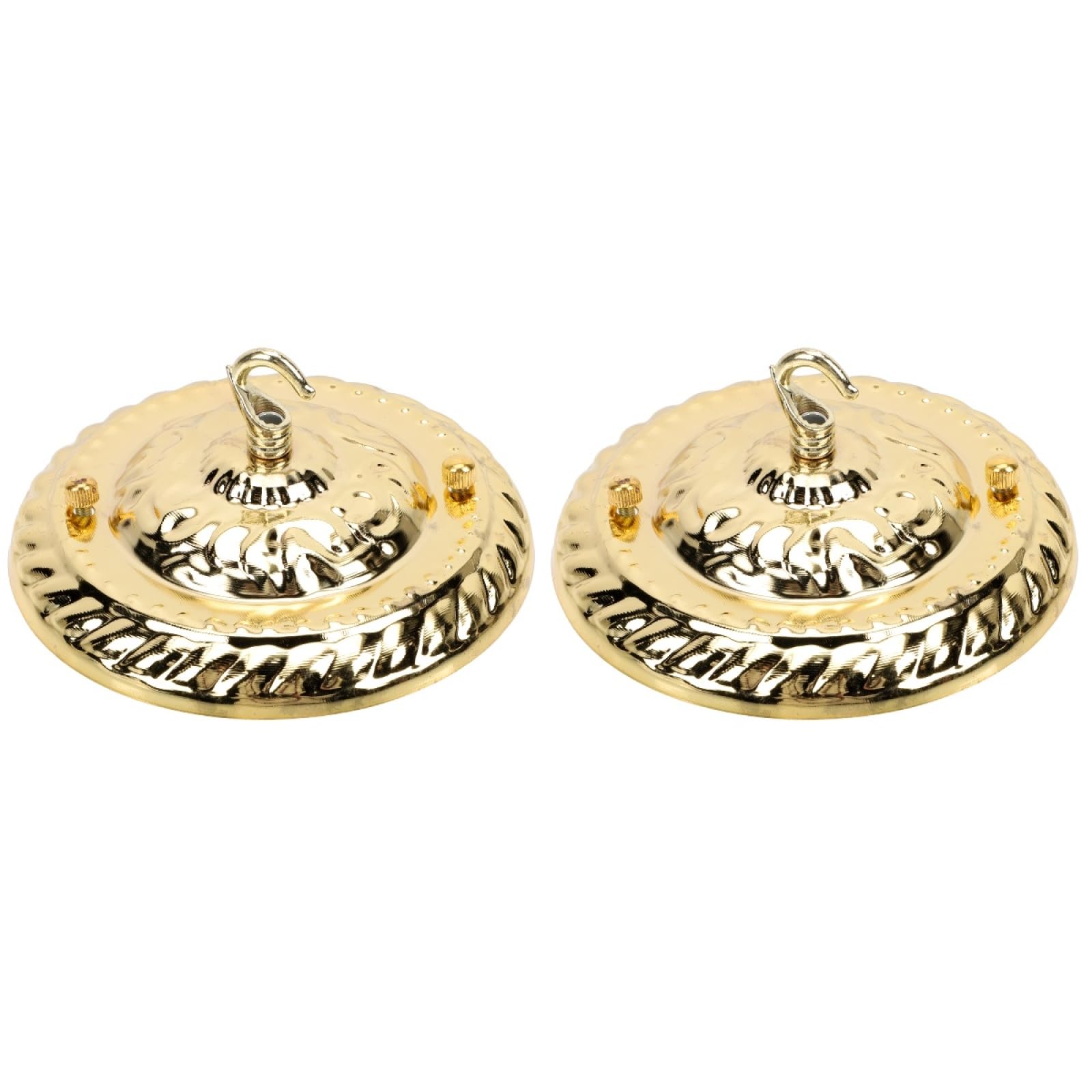 Hemobllo Ceiling Light Hook Plate 6.10 Inch Metal Chandelier Ceiling Plate Light Holder for Pendant Lights Suitable for Indoor Use in Cafes Bars Restaurants