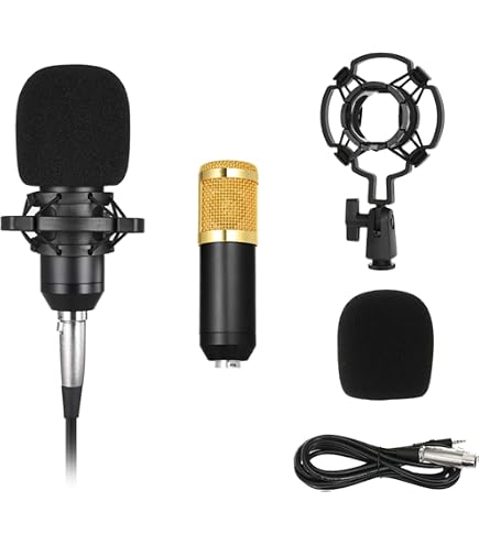 Kit Microfone Audio Technica AT2020 USB Pack - Fone M20X e Suporte