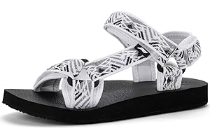 YOCCI Women's Sandals Hiking Sport Sandals with Arch Support Yoga Mat Insole Comfortable Walking Water Sandals for Beach Travel Athletic