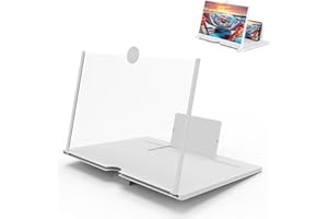 2026 Screen Magnifier for Cell Phone, 10–18 Inch HD Mobile Phone Screen Amplifier Clear, Foldable & Lightweight Phones Magnif