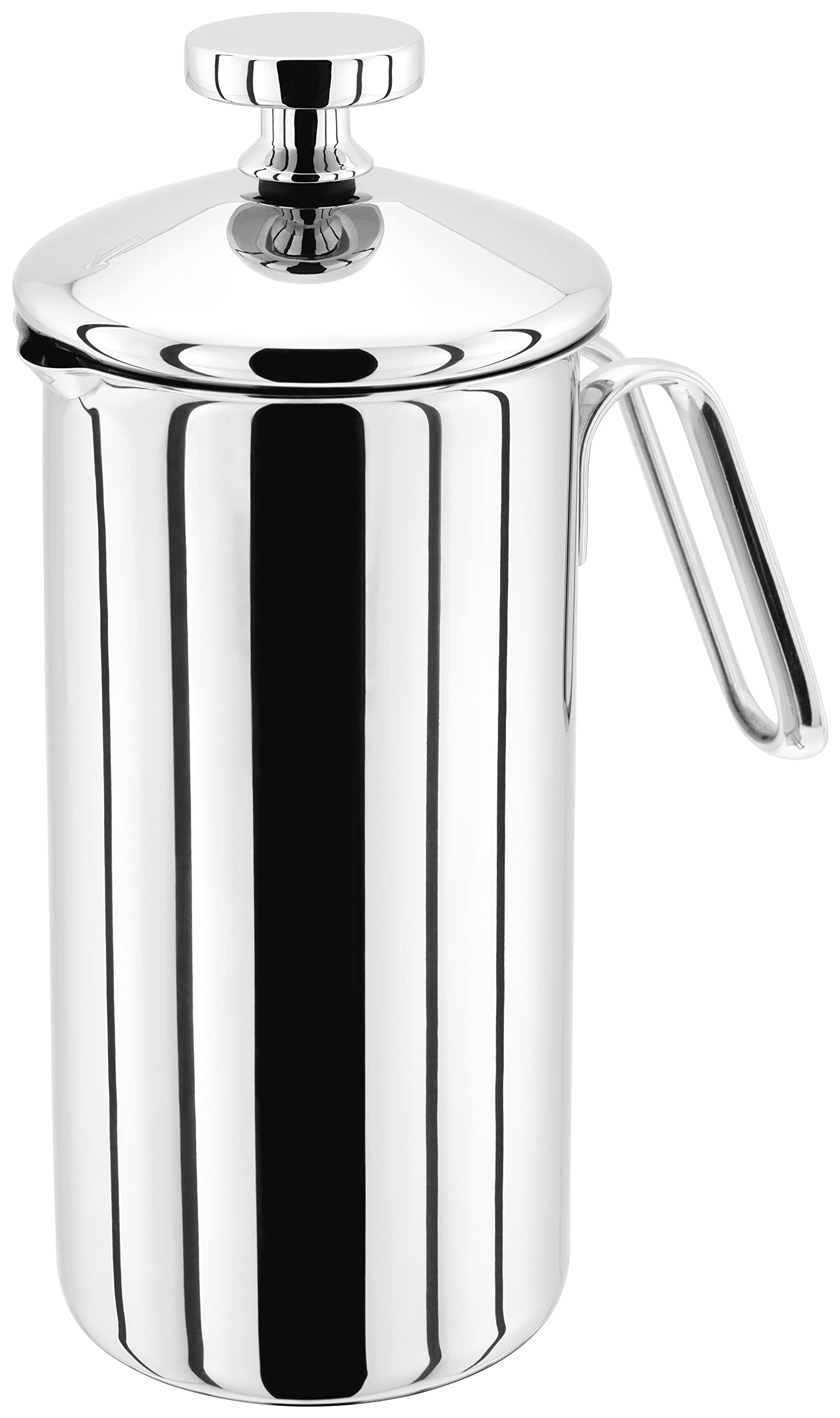 Judge 4 Cup Cafetiere, 500 ml, Stainless Steel Silver, 0.5l