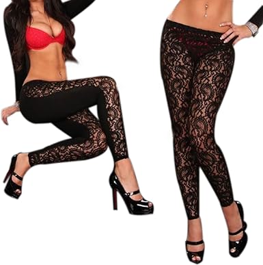 lace leggings amazon