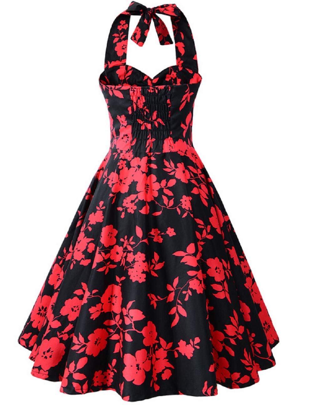 red single piece dress