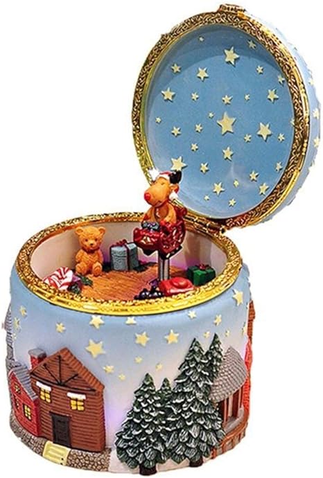 Amazon Co Jp オルゴール オルゴール 音楽ボックス クラシック 装飾 Diy 手作り ミニ 子供 誕生日 結婚祝い プレゼント 音楽箱 Jptyl Color B Size フリー ホーム キッチン