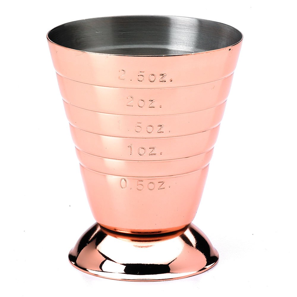 Bar Fly M37069CP Measuring Cup, Copper Plated, 2.5 oz.