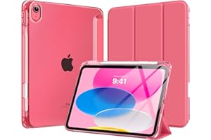 MoKo for iPad (A16) 11th Generation Case 11 Inch 2025, iPad 10th Gen Case 10.9 Inch 2022 with Pencil Holder, Slim Light Trifo