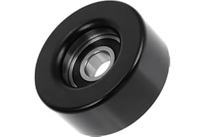 VekAuto 1 Pc Drive Belt Idler Pulley for Ford Escort 1998-2004,for Ford for Mustang 1998-2004 Iron Black Serpentine Tensioner