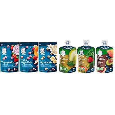 Gerber Organic Baby Food Variety Pack, Yogurt Kenya Ubuy