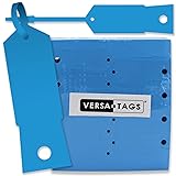 BLUE Self-Locking Arrow Key Tags