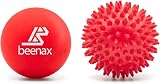 Beenax Lacrosse & Hard Spiky Massage Ball Set – Trigger Point Therapy