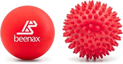 Beenax Lacrosse & Hard Spiky Massage Ball Set – Trigger Point Therapy