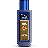 Blue Nectar Saffron & Almond Oil, Ayurveda Product for Crepey Skin | Skin Firming Body Oil for Stretch Marks (12 Herbs, 3.38 Fl Oz)