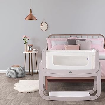 3 in 1 bedside crib with mattress