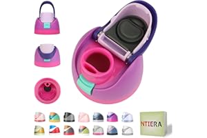 NTIERA Replacement Lid for Owala Freesip Water Bottle, Compatible with Owala Lid and Cap, Premium Accessories for 16oz 24oz 32oz 40oz Bottles,Leak-Proof,BPA-Free