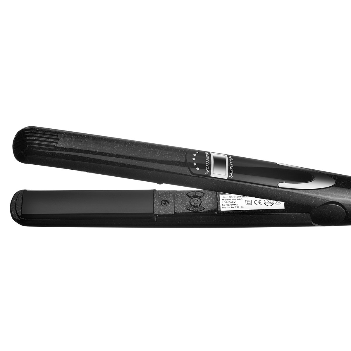 Professional Hair Straightener IYUT Ceramic Flat Iron For All Hair Styling With Auto Shut Off LED Digital Display,1.4 inch Plate