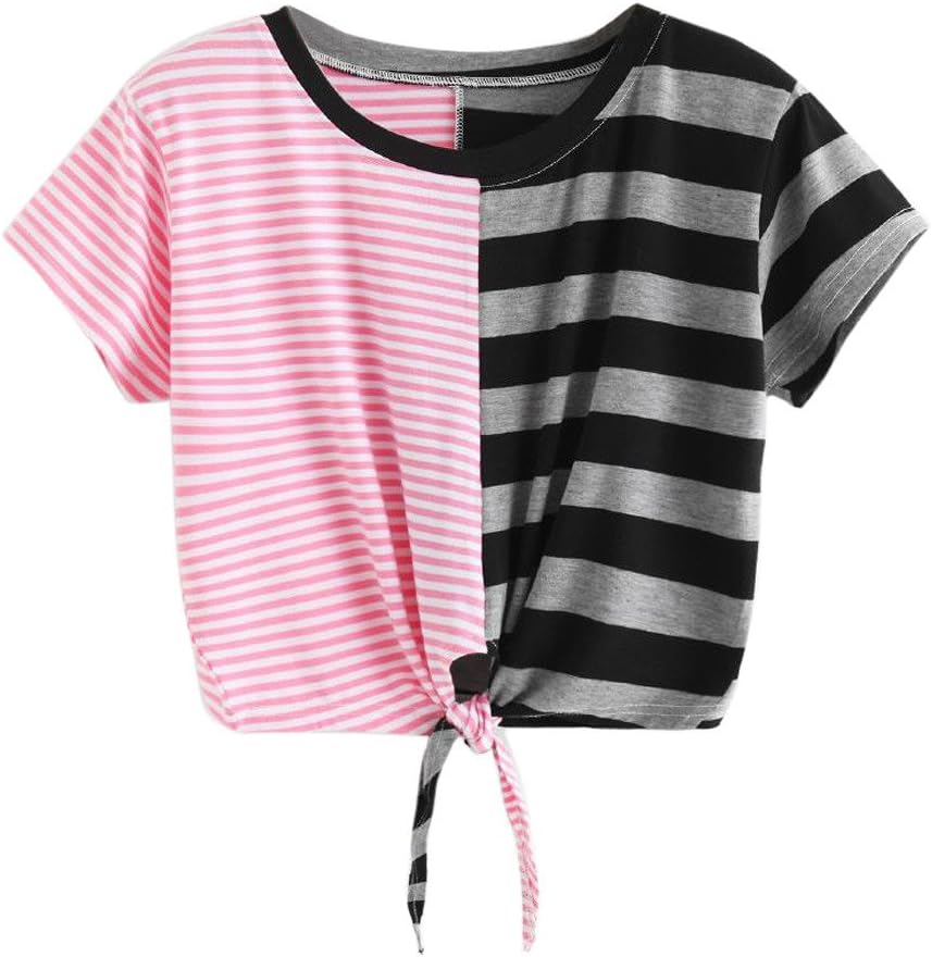 Yusealia Womens Shirts Casual Clearance Ladies Pineapple Printed V-Neck Short Sleeve Solid Cute Comfy Tee Shirt Blouse Summer Tunic Tops Sweatshirt for Teen Girls