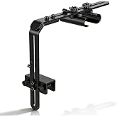 hygger LED Aquarium Light Riser, Aluminium Adjustable Fish Tank Light Holder Mounting Bracket Fits 957 978 999 918 075 016, Tanks &le;1'' Rim/Rimless Tank