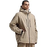 GSOU SNOW Men's Ski Jacket Snowboard Snow Coat Waterproof Windproof Insulated Winter Hooded Snow Sports Outerwear