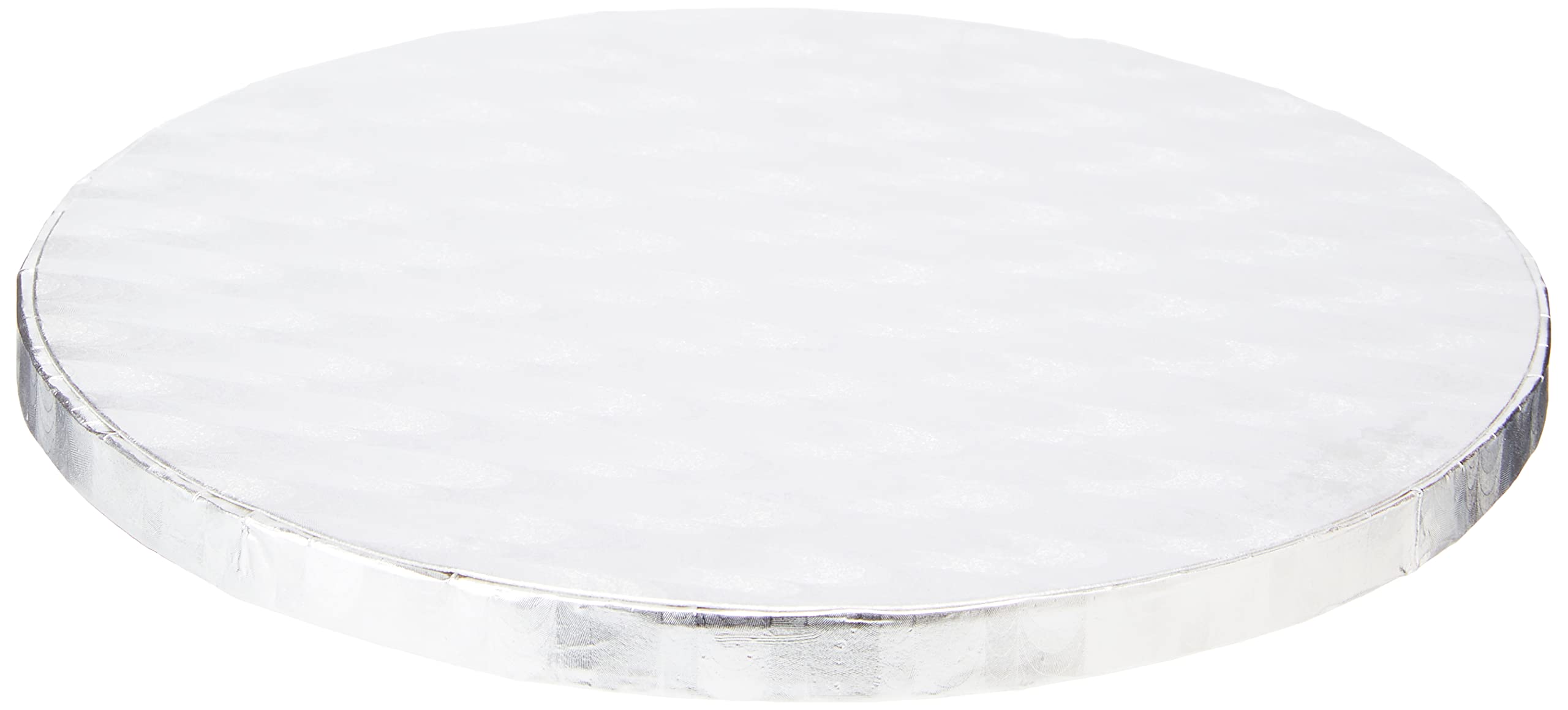 PME CBR841 Round Cake Board 8" / 20 cm, 11 mm Thick, Cardboard, Silver — image 1