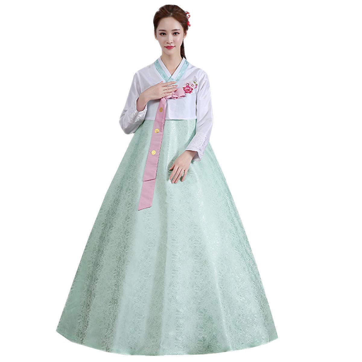 white christmas dresses Classic Korean Dress main image 1