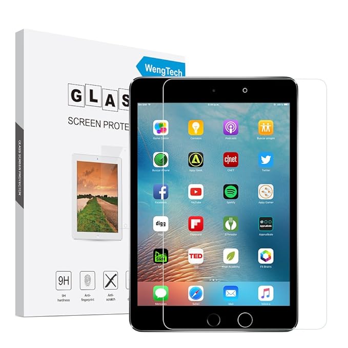 iPad Mini 1/2/3 Glass Screen Protector, WengTech 9H Amazon.co.uk