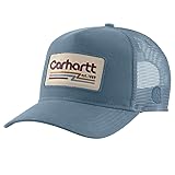 Carhartt Men's Canvas Mesh-Back 1889 Patch Cap