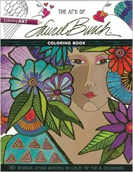 The Art Of Laurel Burchtm Coloring Book 45 Original
