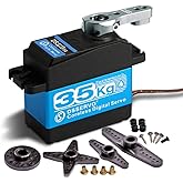 ZOSKAY 35kg high Torque Coreless Motor servo Metal Gear Digital and Stainless Steel Gear servo arduino servo for Robotic DIY,