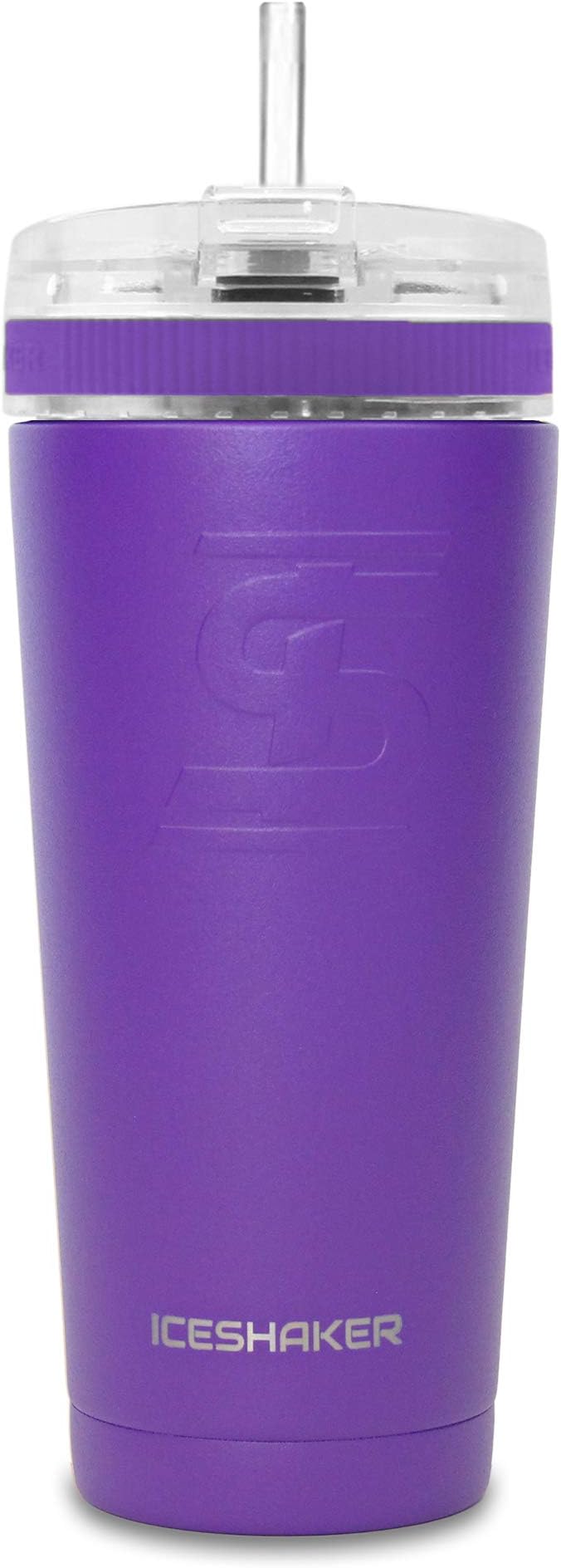 Ice Shaker 26oz w/ Flex Lid & Straw Stainless Steel