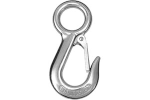 Alele 0.5T Crane Scale Grab Hooks,Slip Hooks,Stainless Steel Lifting Hook Rigging Accessory (Grab Hooks 500kg)