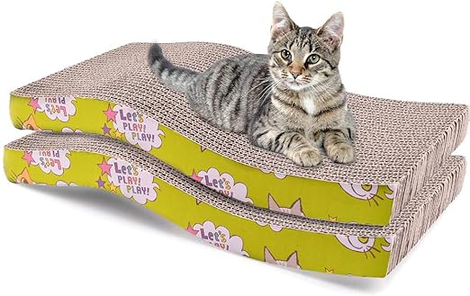 wavy cat scratcher